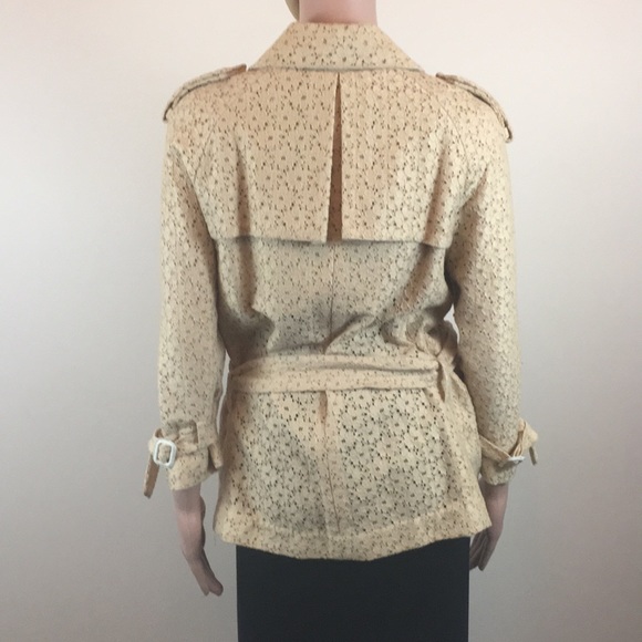 Phillip Lim 3.1 Belted Tan Lace Blazer - Picture 5 of 8